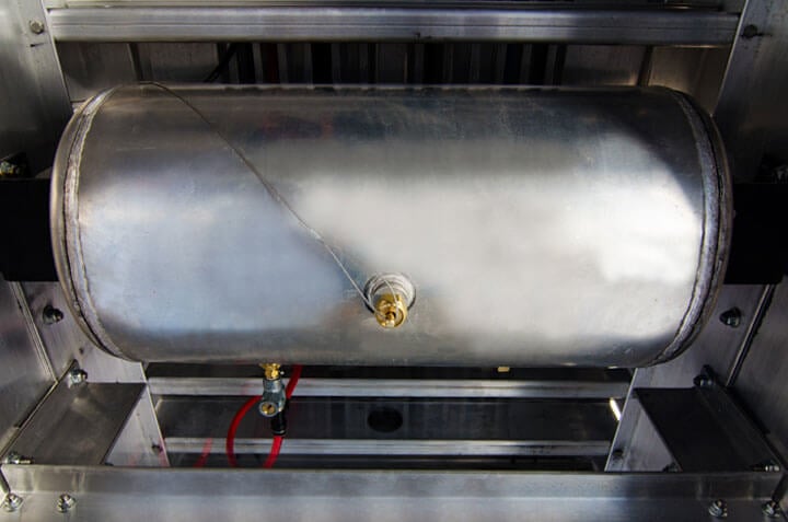 Air Tank – Large Aluminum 12.5″ Dia. (Optional)