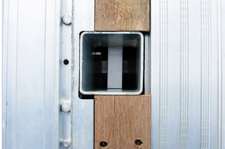 Security – Coil Post Pocket (Optional)