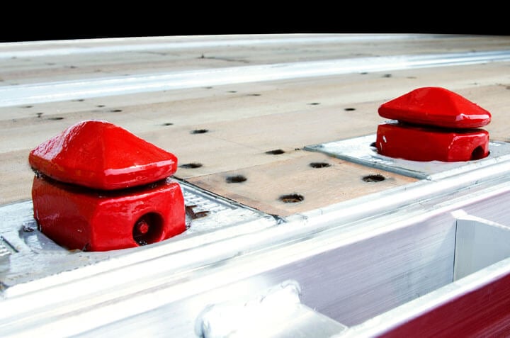 Flush Mount Side Rail Container Locks (Optional)
