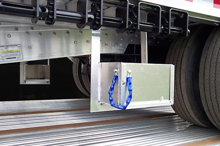 Dunnage Rack – Open Cross, for Drop Deck (Optional)