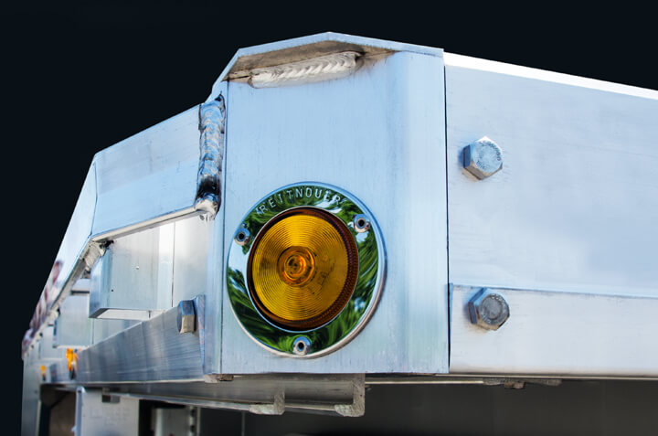 Side Rail – Front Corner 45-Degree (Standard)