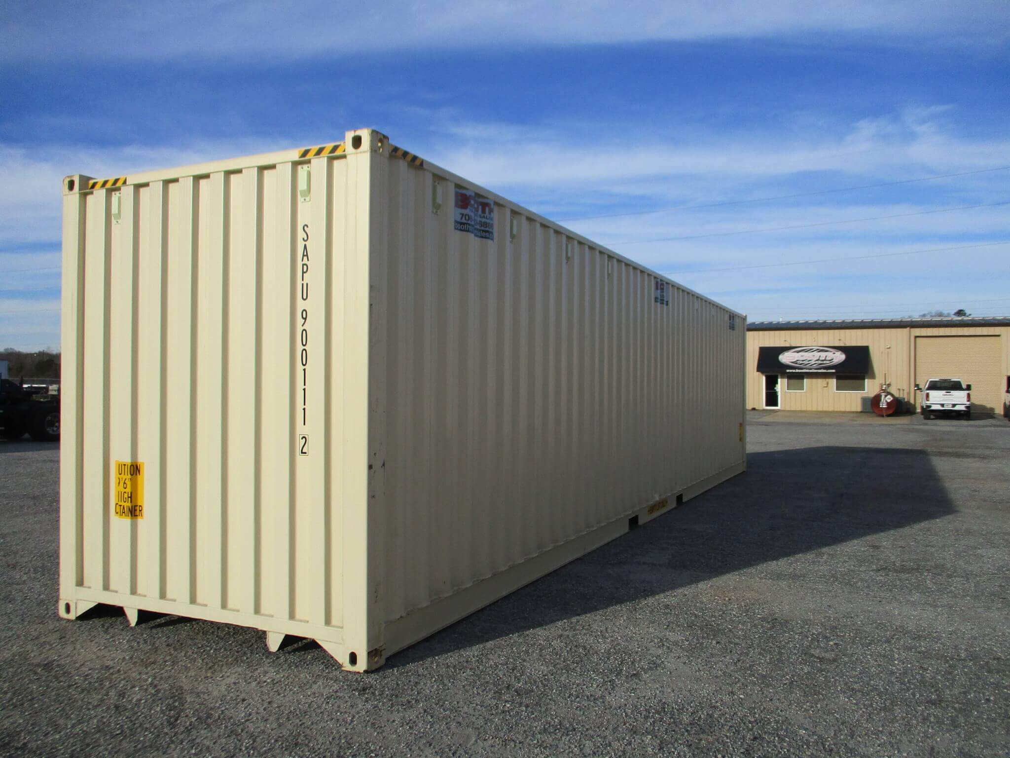 Open Sided Storage Container for rent
