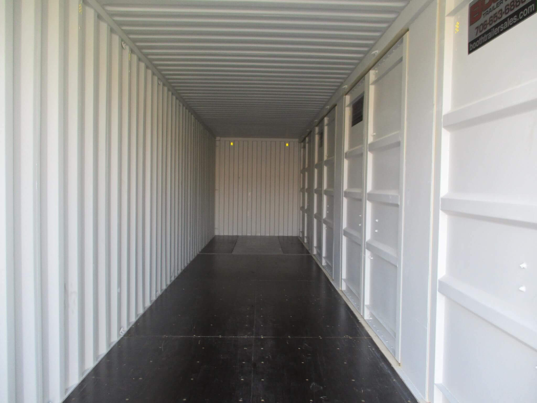Open Sided Storage Container for rent